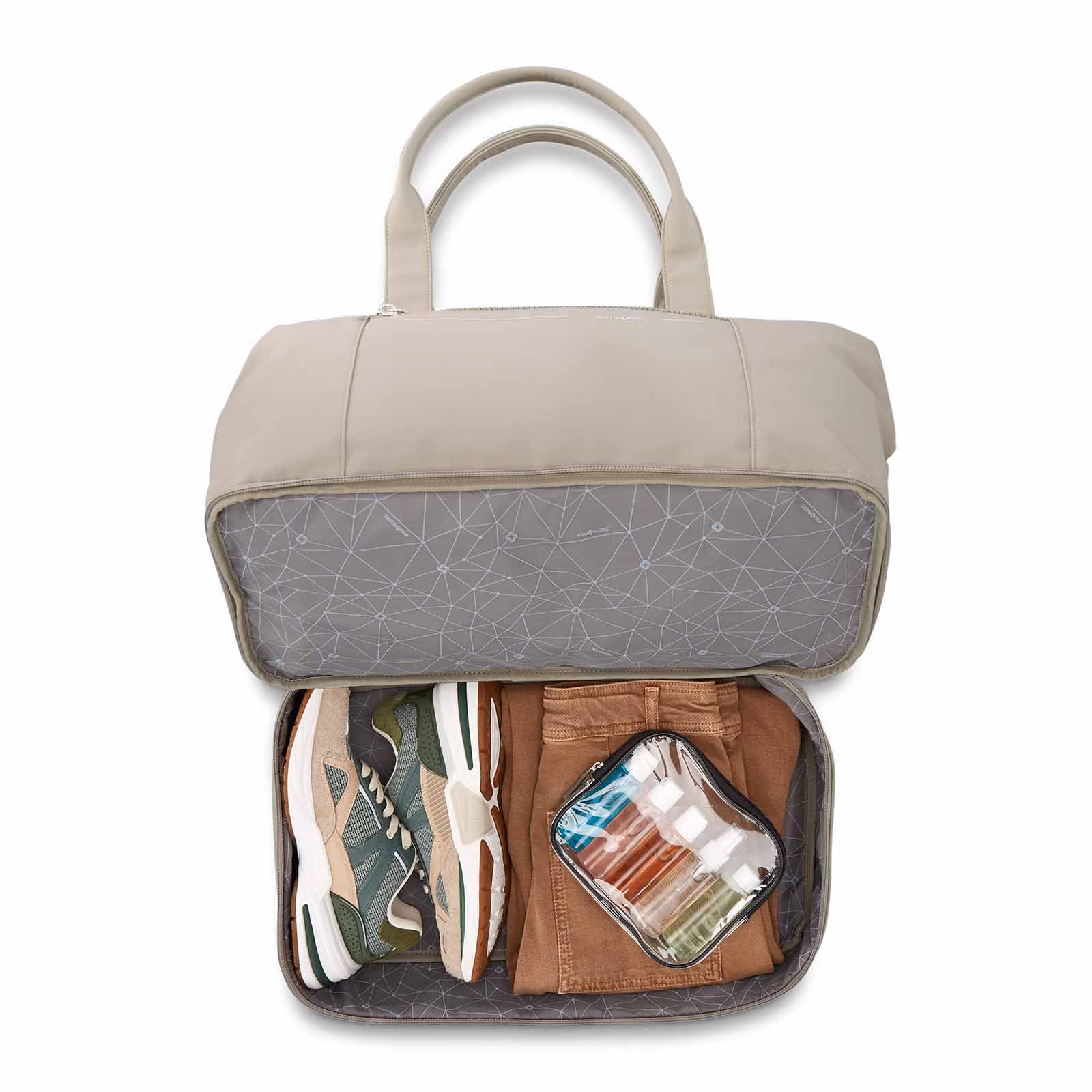 Samsonite-Beyond-Basic-Weekender-Limestone-Drop-Bottom