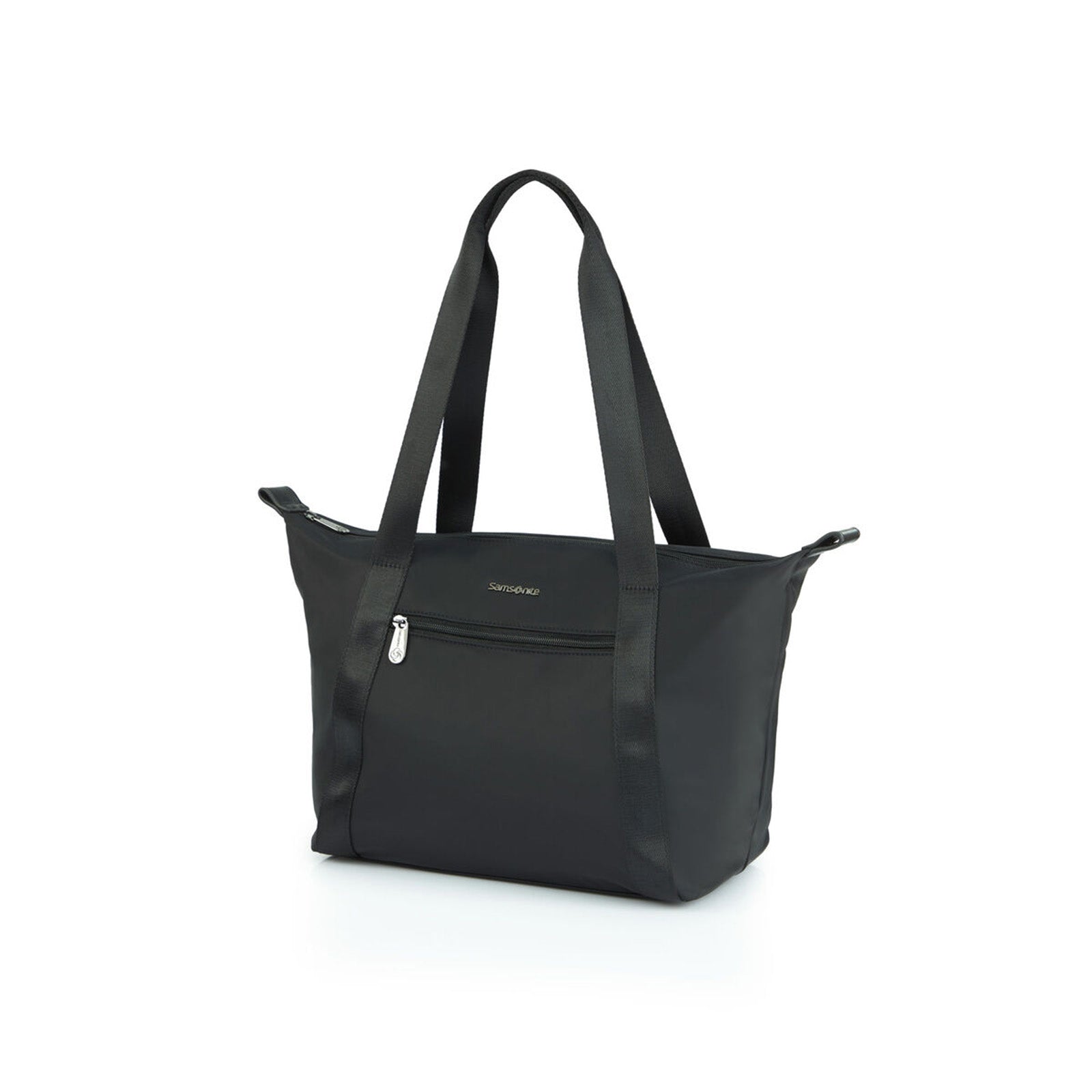 Samsonite-Boulevard-Casual-Shopping-Tote-Black-Front-Angle