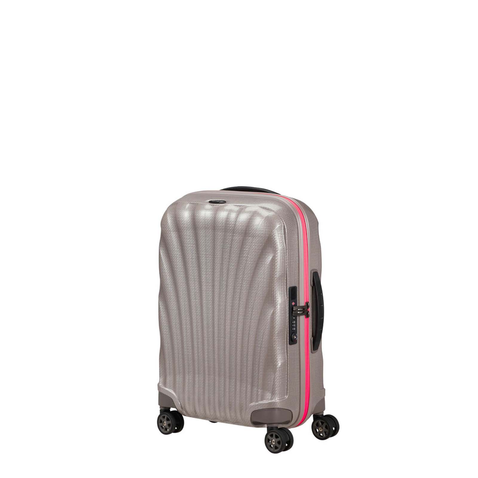 Samsonite-C-Lite-55cm-Exp-Suitcase-Pearl-Fuchsia-Angle