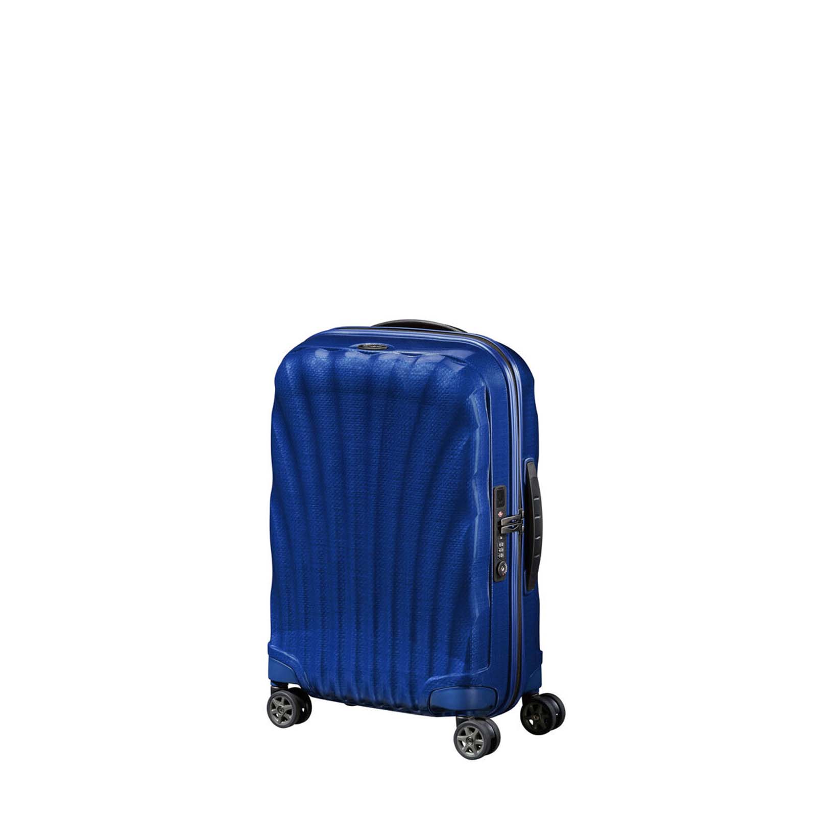 Samsonite-C-Lite-55cm-Suitcase-Deep-Blue-Front-Angle