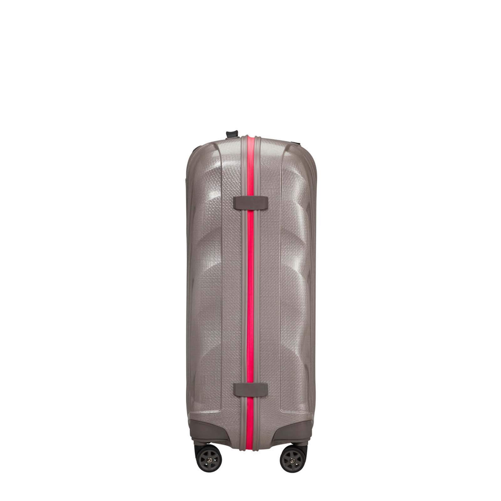 Samsonite-C-Lite-69cm-Suitcase-Pearl-Fuchsia-Side
