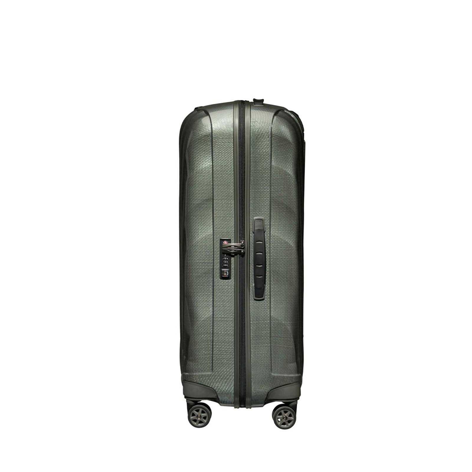 Samsonite-C-Lite-75cm-Suitcase-Metallic-Green-Handle