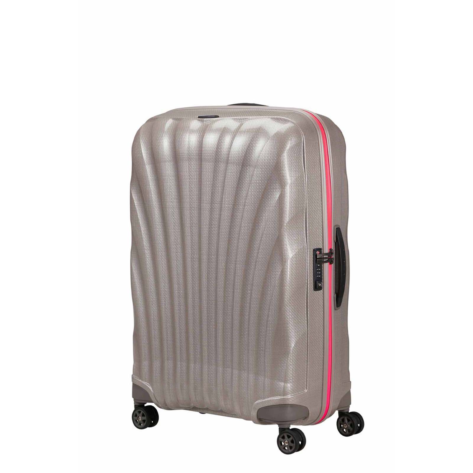 Samsonite-C-Lite-75cm-Suitcase-Pearl-Fuchsia-Angle
