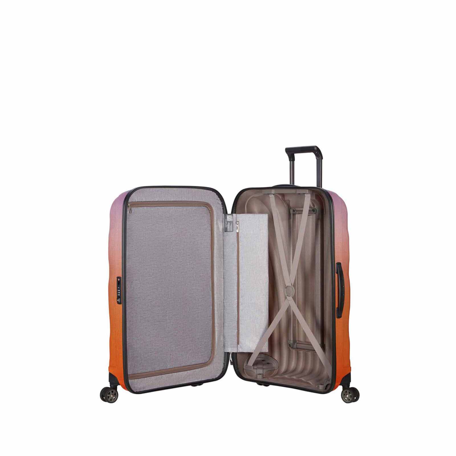 Samsonite-C-Lite-75cm-Suitcase-Sunset-Open