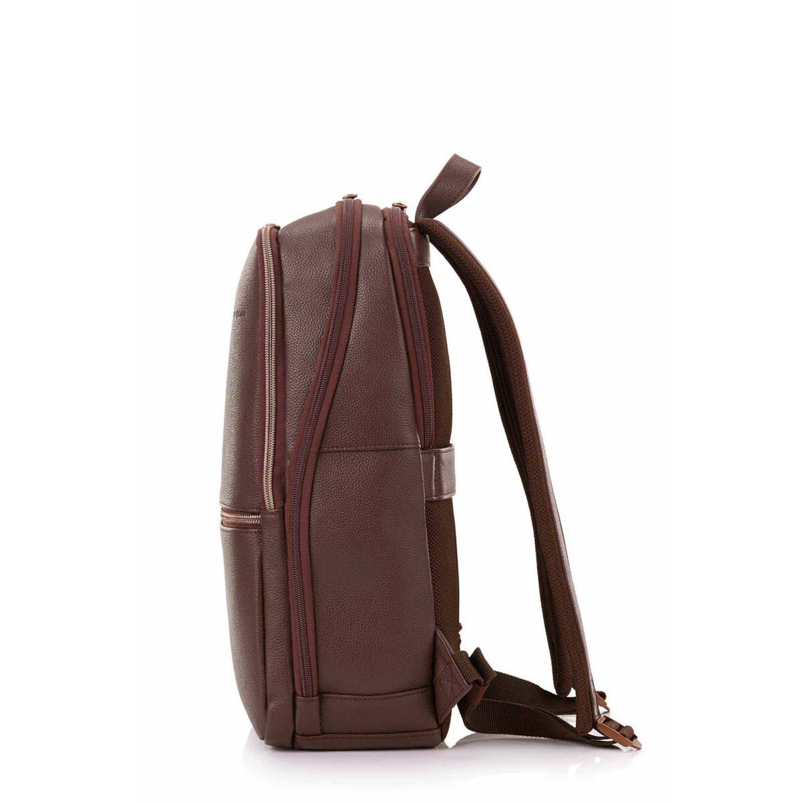 Samsonite-Classic-Leather-14-Inch-Laptop-Backpack-Chocolate-Side