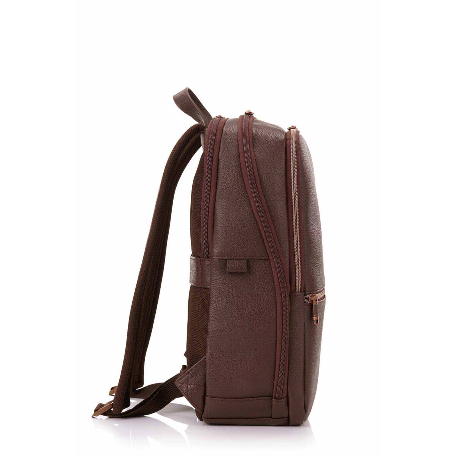 Samsonite-Classic-Leather-14-Inch-Laptop-Backpack-Chocolate-Side2