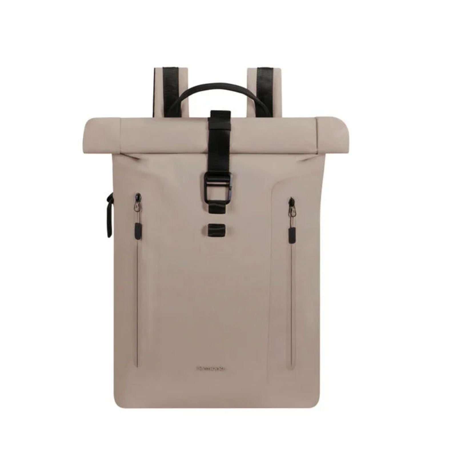 Samsonite-Coatify-Biz-15.6-Inch-Laptop-Rolltop-Backpack-Taupe-Front
