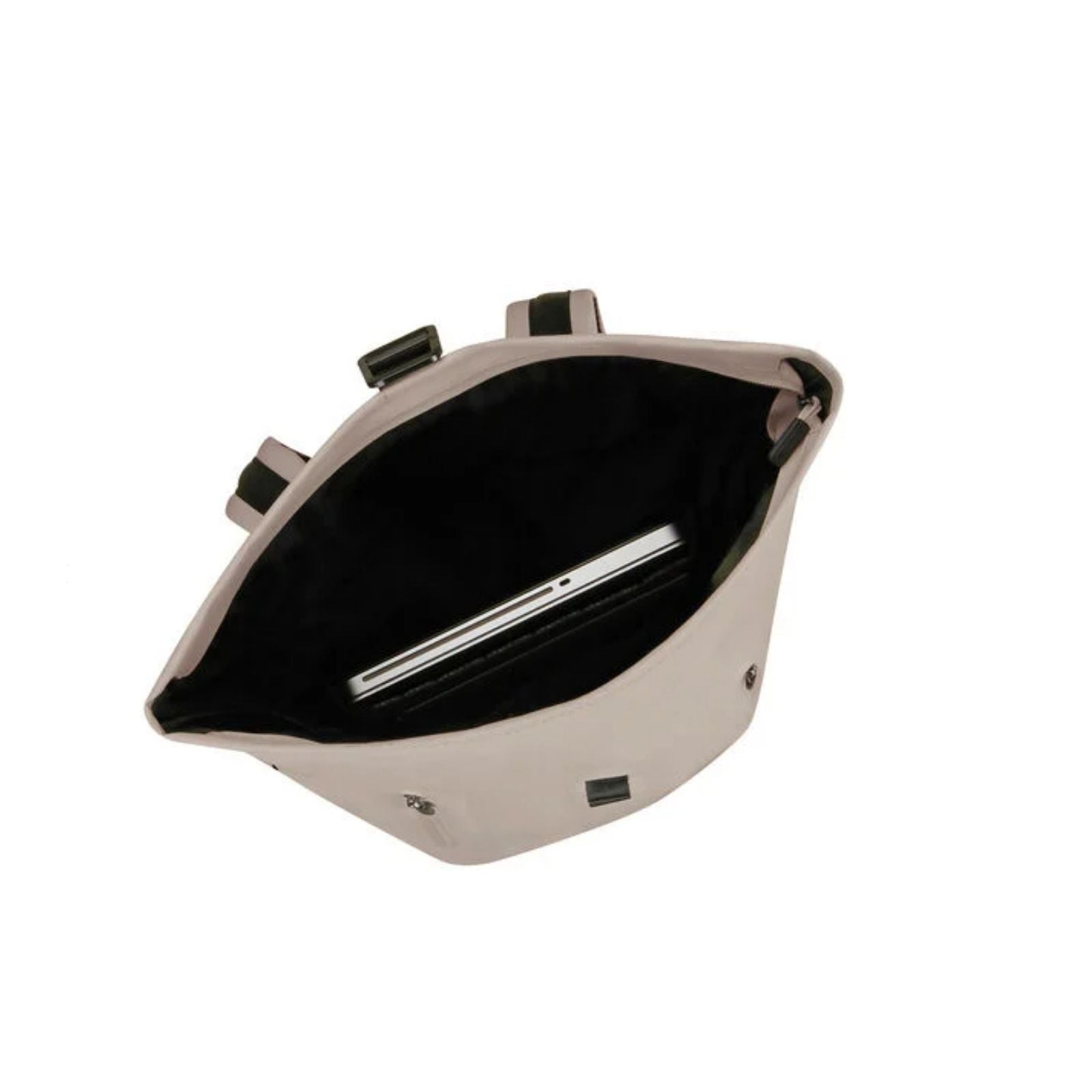 Samsonite-Coatify-Biz-15.6-Inch-Laptop-Rolltop-Backpack-Taupe-Open