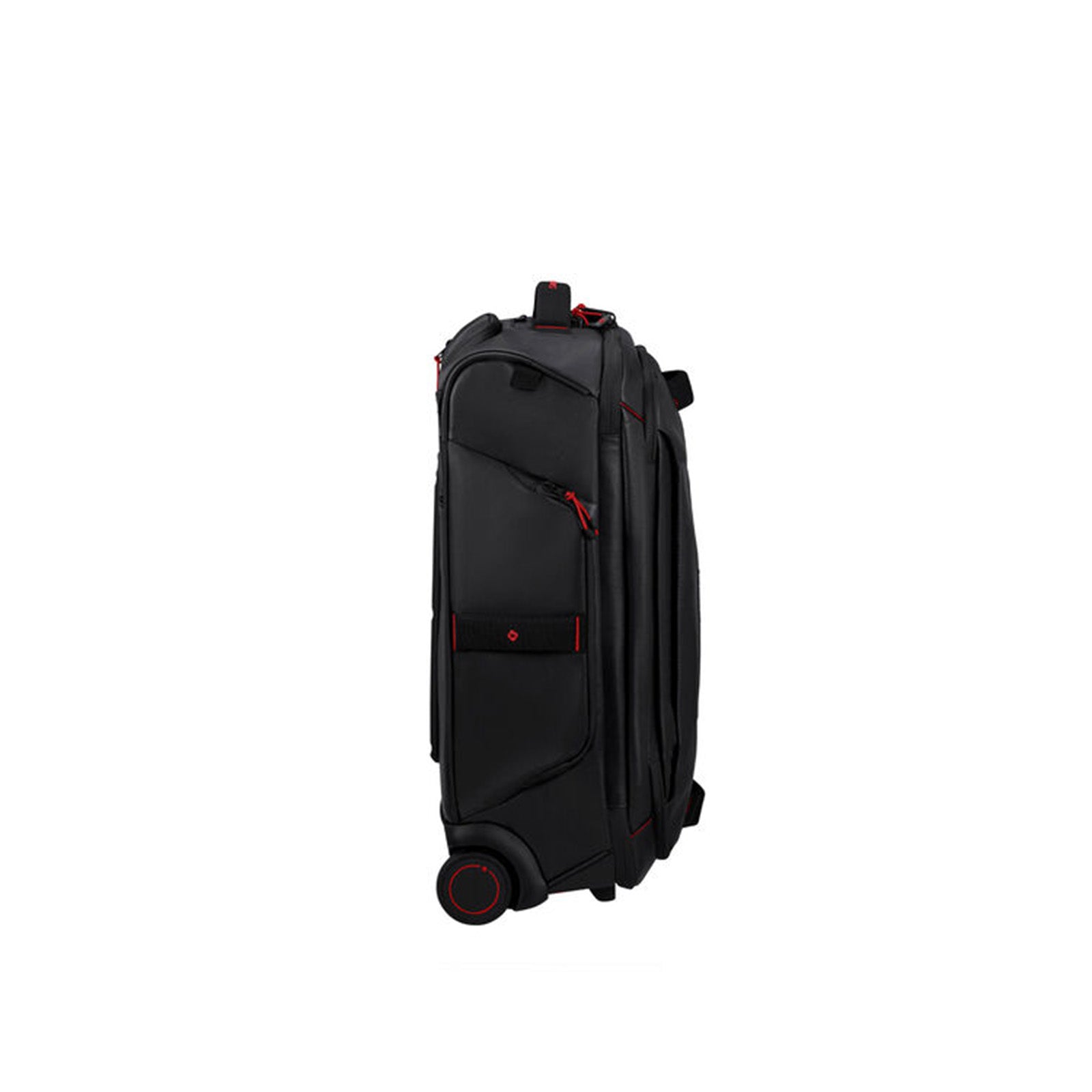 Samsonite-Ecodiver-55cm-Wheeled-Carry-On-Duffel-Black-Side