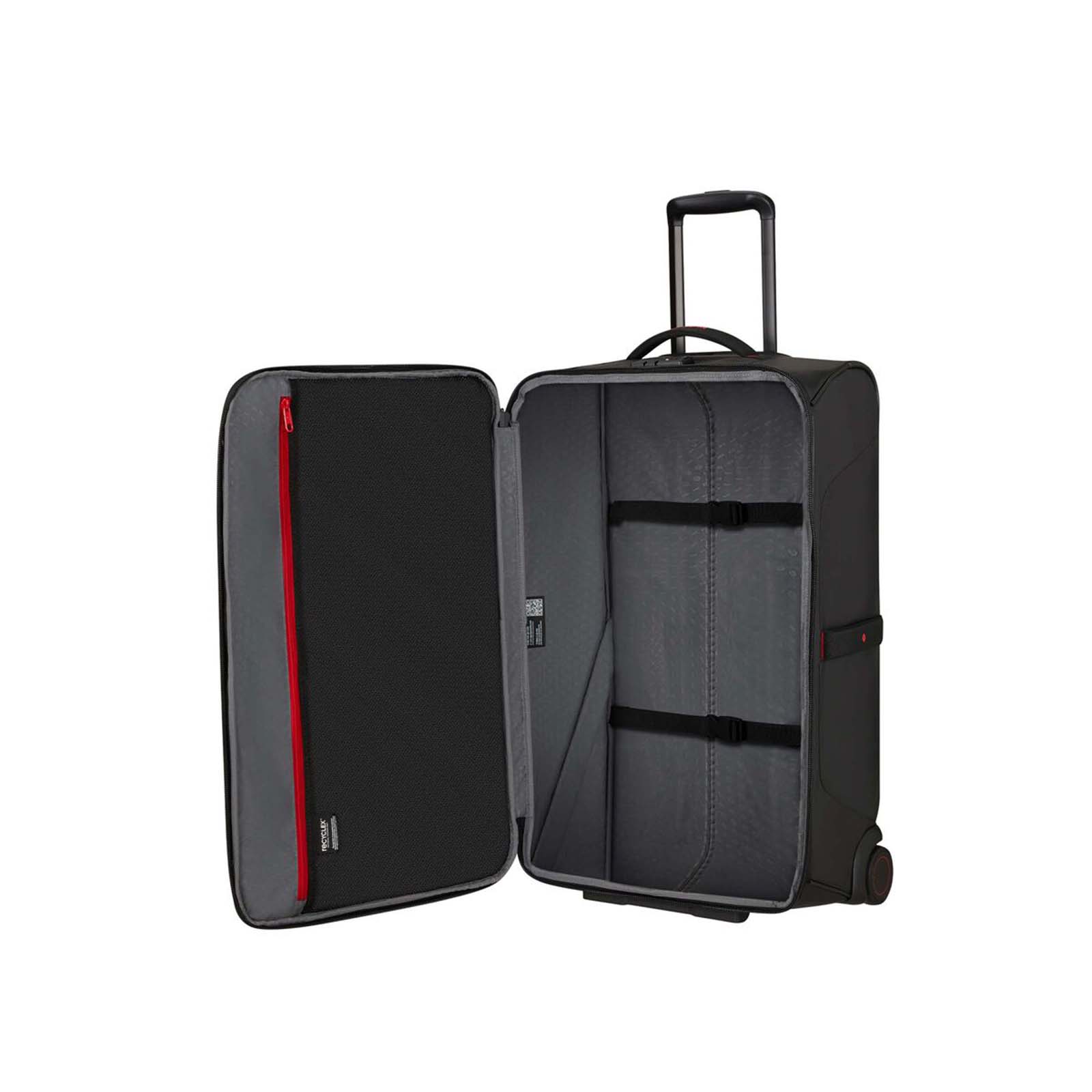 Samsonite-Ecodiver-67cm-Wheeled-Duffel-Black-Open