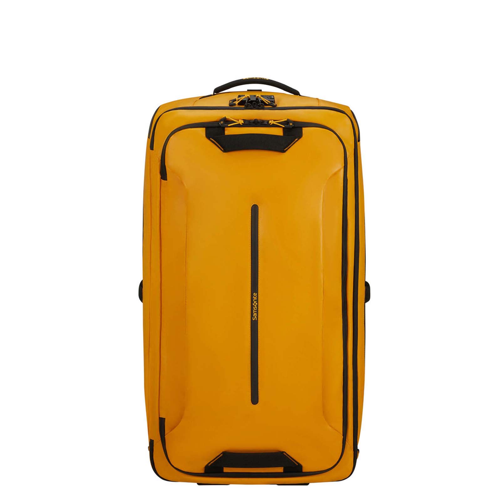 Samsonite-Ecodiver-79cm-Wheeled-Duffel-Yellow-Front