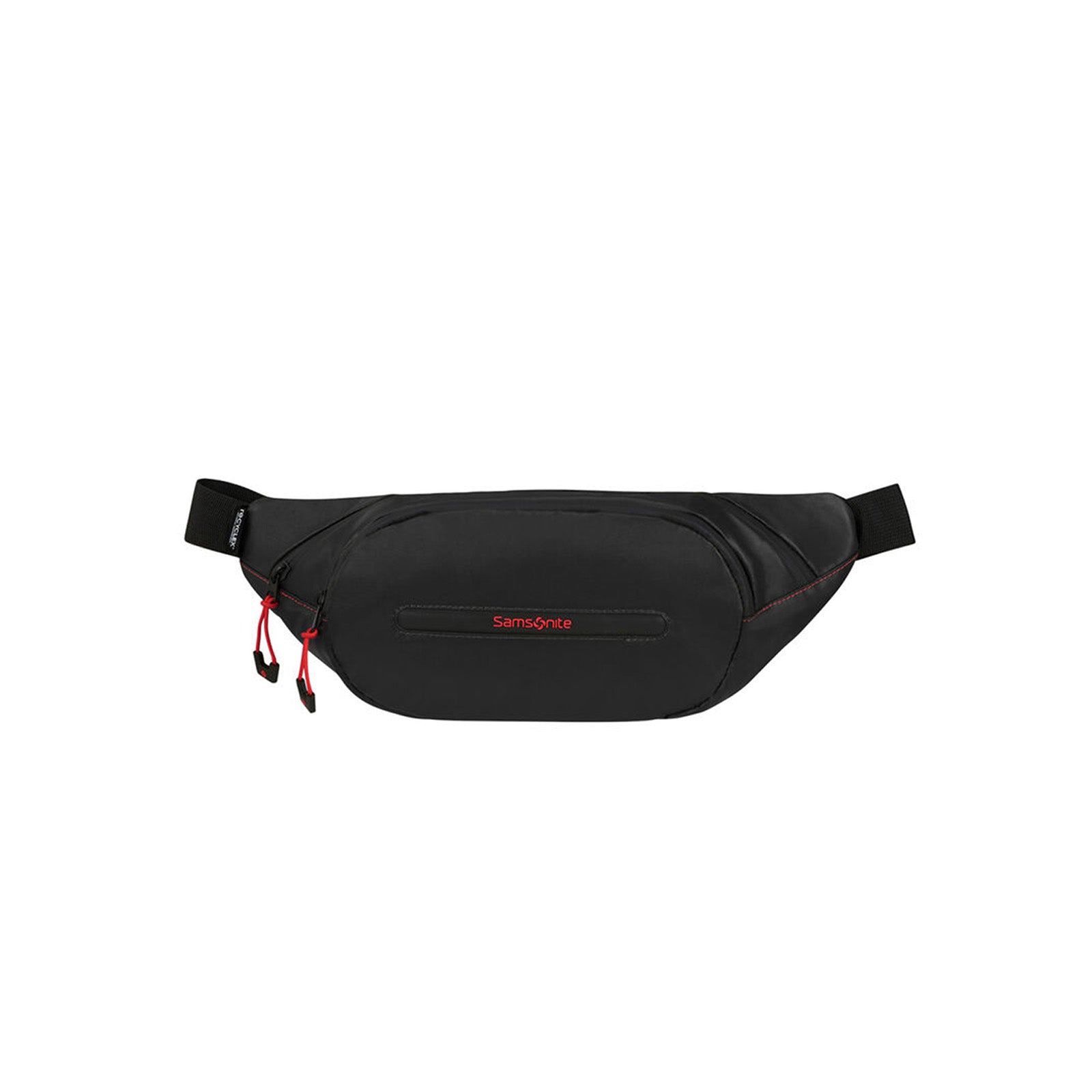 Samsonite-Ecodiver-Waist-Bag-Black-Front