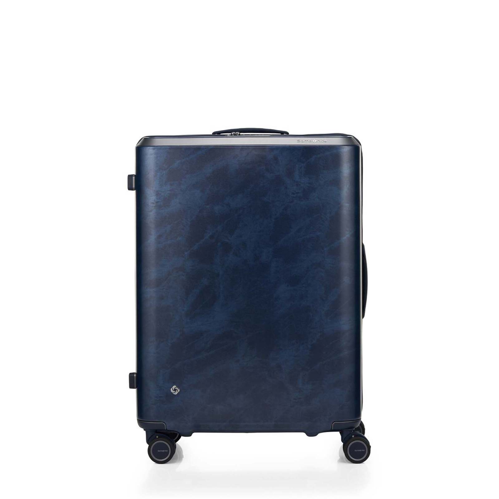 Samsonite-Evoa-Z-69cm-Suitcase-Retro-Blue-Front