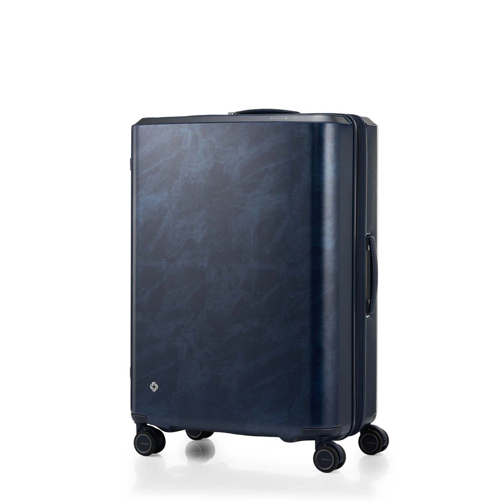 Samsonite-Evoa-Z-75cm-Suitcase-Retro-Blue-Angle