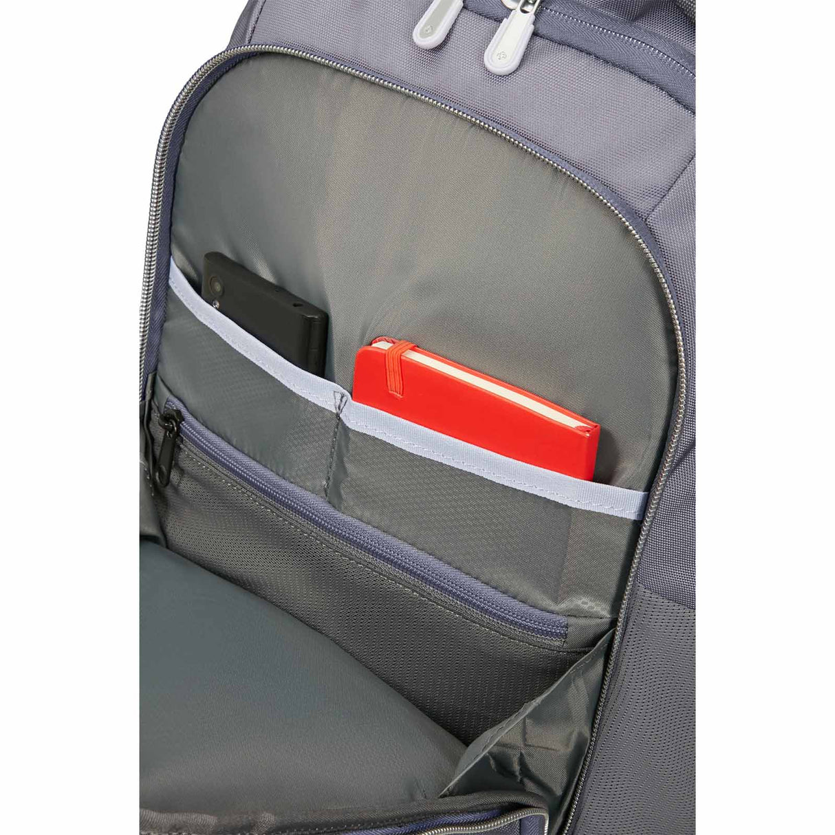 Samsonite-Guardit-Classy-2-15-Inch-Laptop-Backpack-Storm-Blue-Open-Organizer