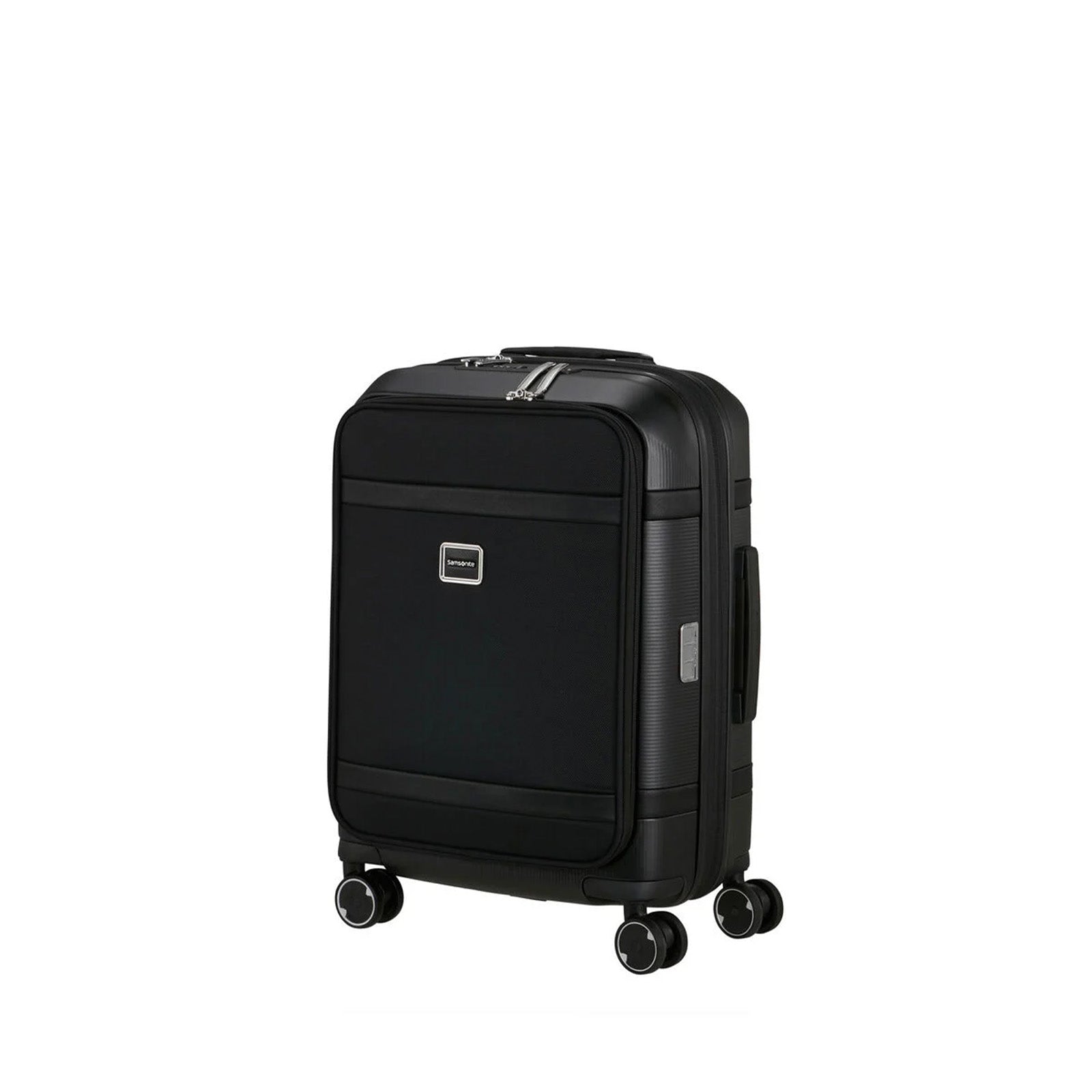 Samsonite-Image-55cm-Suitcase-Black-Angle