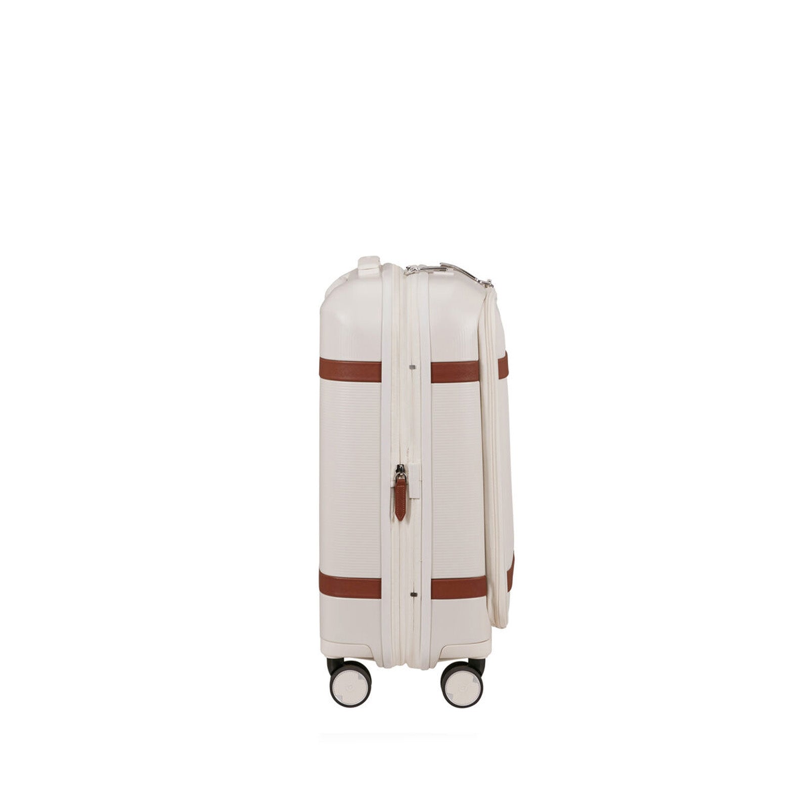 Samsonite-Image-55cm-Suitcase-Ivory-Side