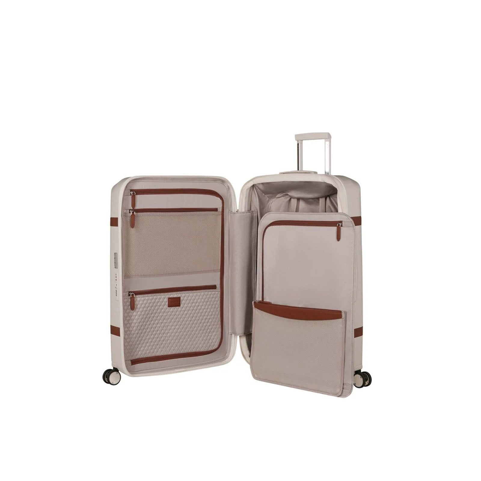 Samsonite-Image-75cm-Suitcase-Ivory-Open