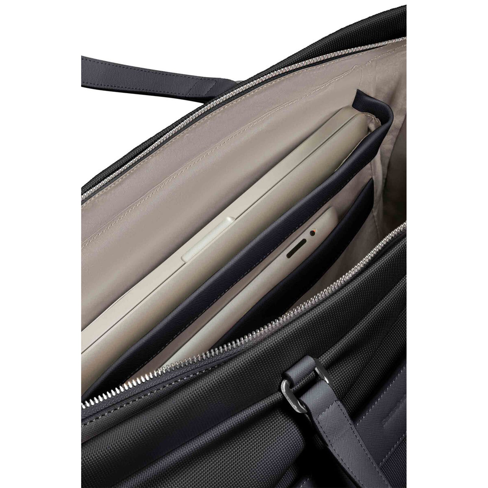 Samsonite-Image-Biz-Carry-On-Travel-Tote-Black-Open