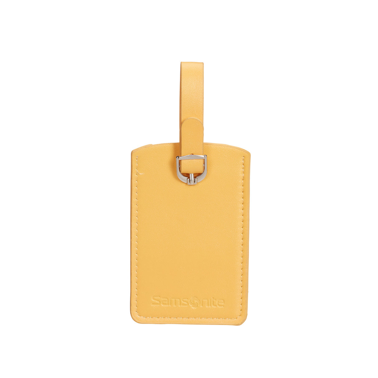 Samsonite-Leather-Luggage-Id-Tag-Set-Of-2-Sunflower-Front