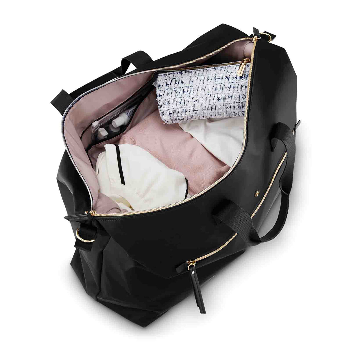 Samsonite-Mobile-Solution-Essential-Classic-Duffle-Black-Open