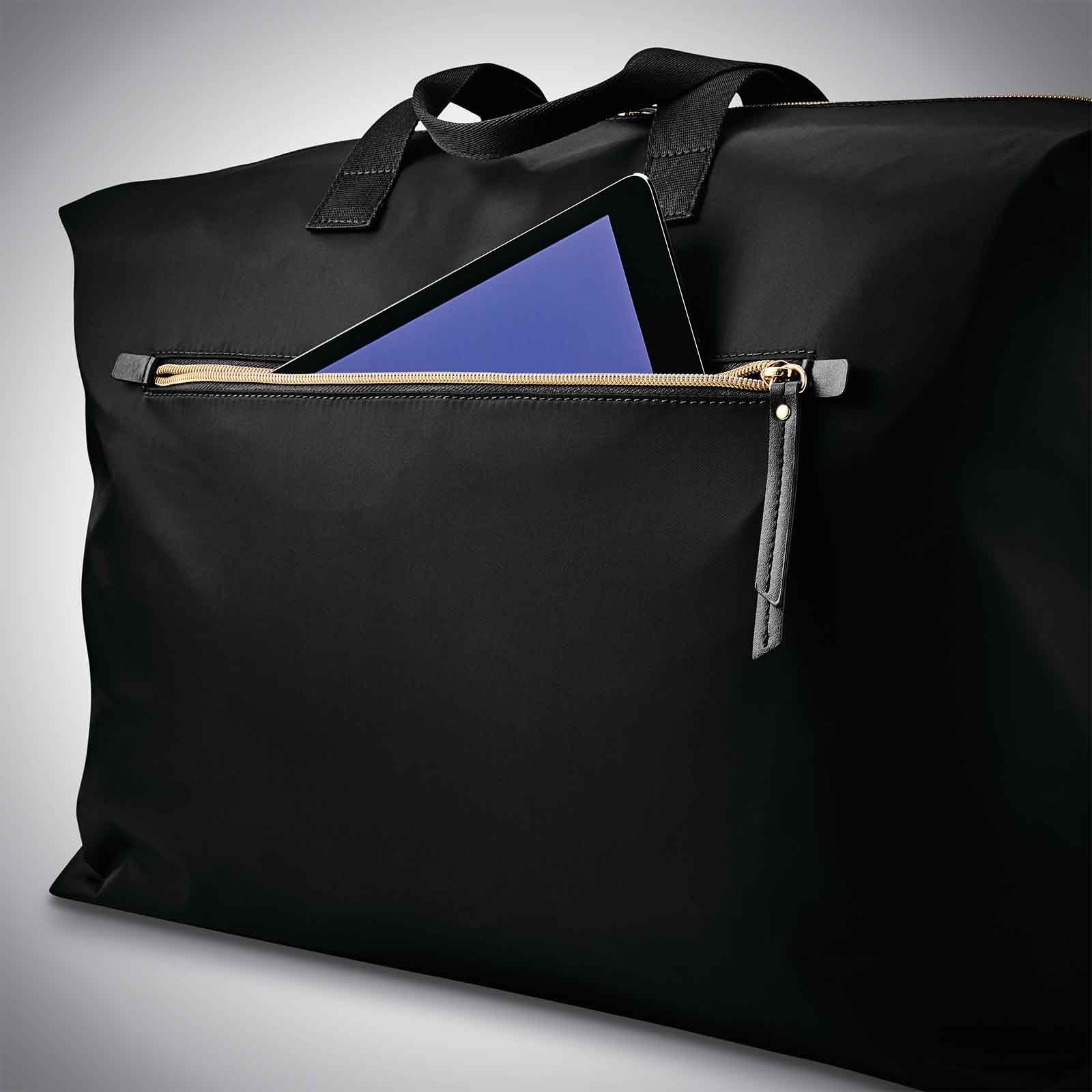 Samsonite-Mobile-Solution-Essential-Classic-Duffle-Black-Pocket