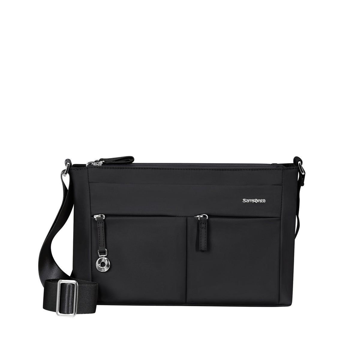 Samsonite-Move-5-Shoulder-Bag-Black-Front