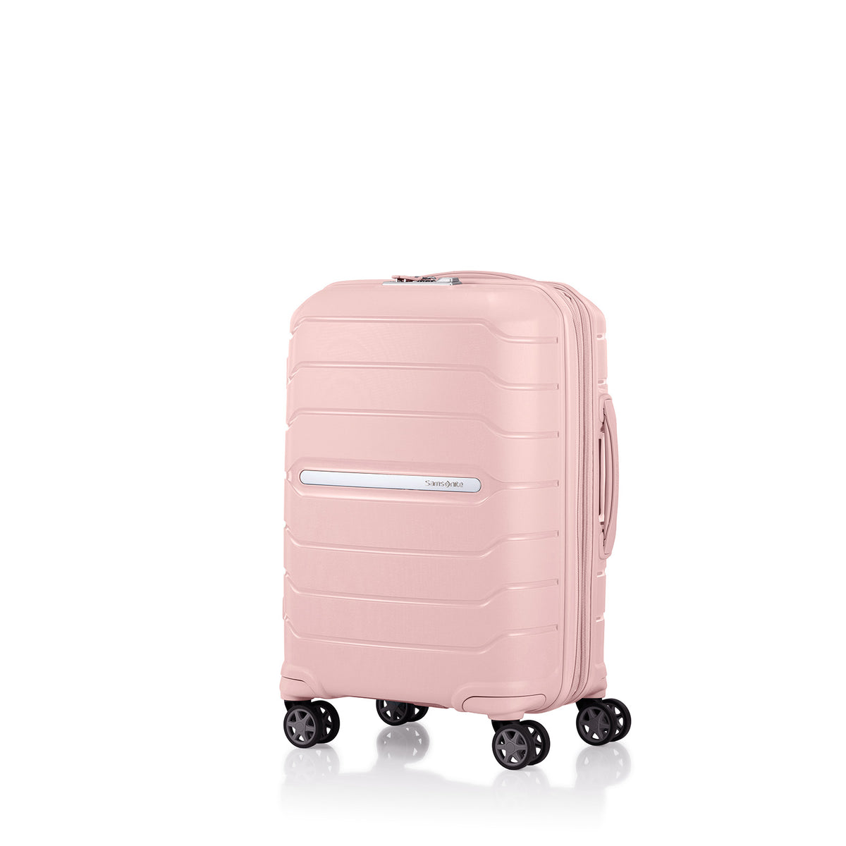 Samsonite-Oc2lite-55cm-Carry-On-Suitcase-Pink-Lemonade-Front-Angle