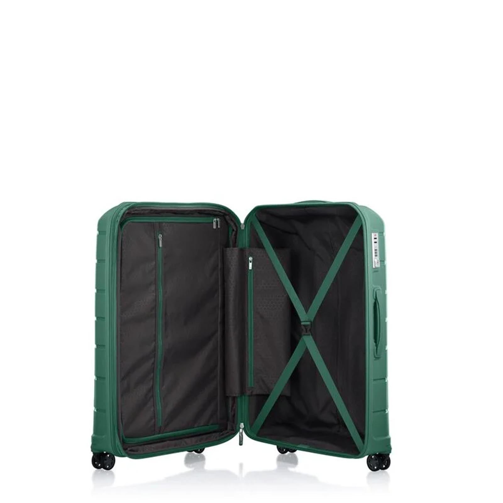 Samsonite-Oc2lite-75cm-Suitcase-Hunter-Green-Interior