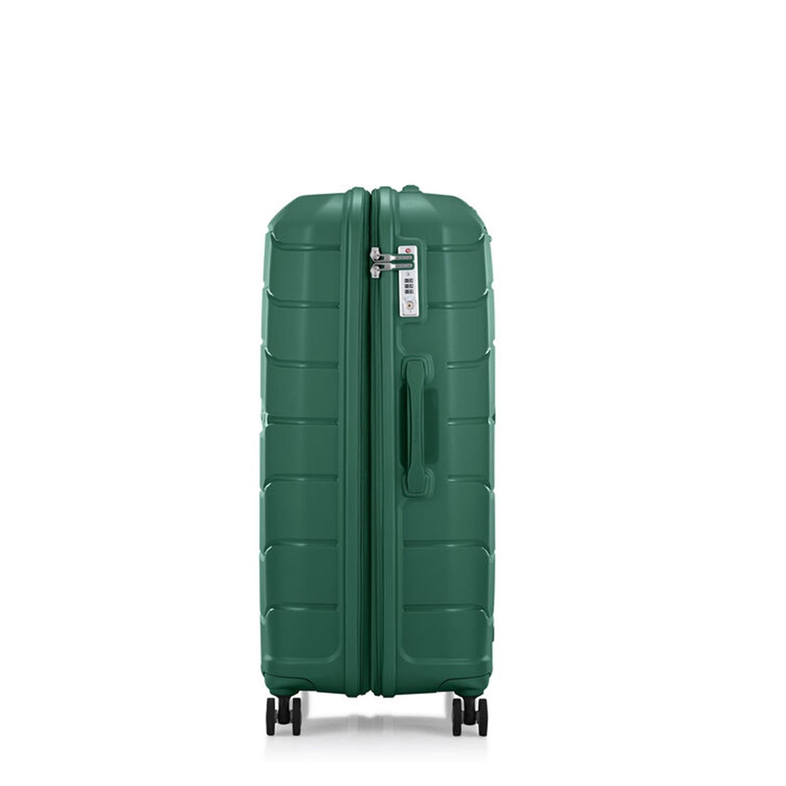 Samsonite-Oc2lite-75cm-Suitcase-Hunter-Green-LeftSide