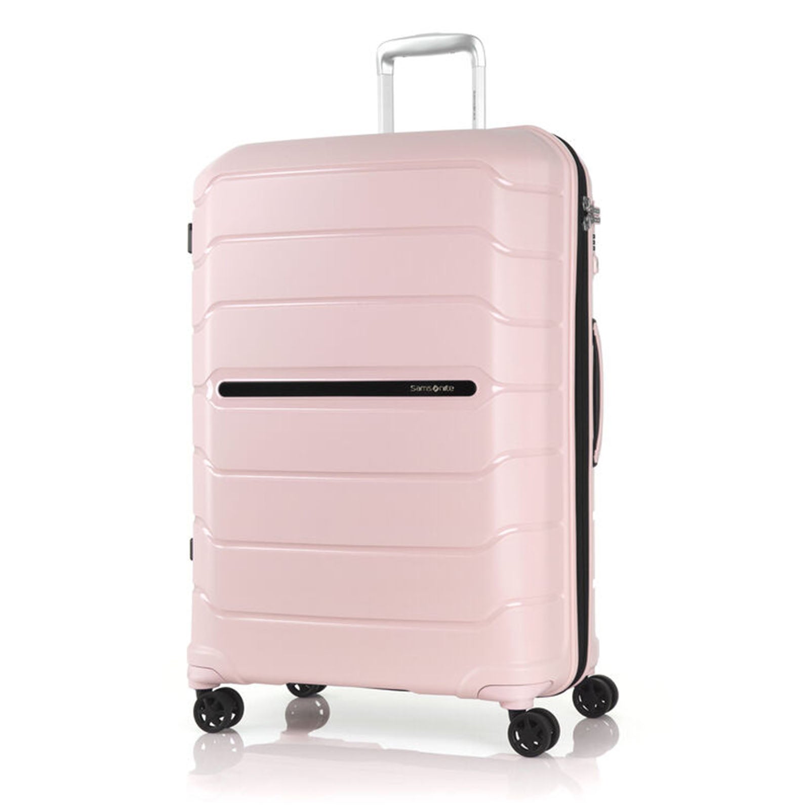 Samsonite-Oc2lite-75cm-Suitcase-Soft-Pink-Front-Angle