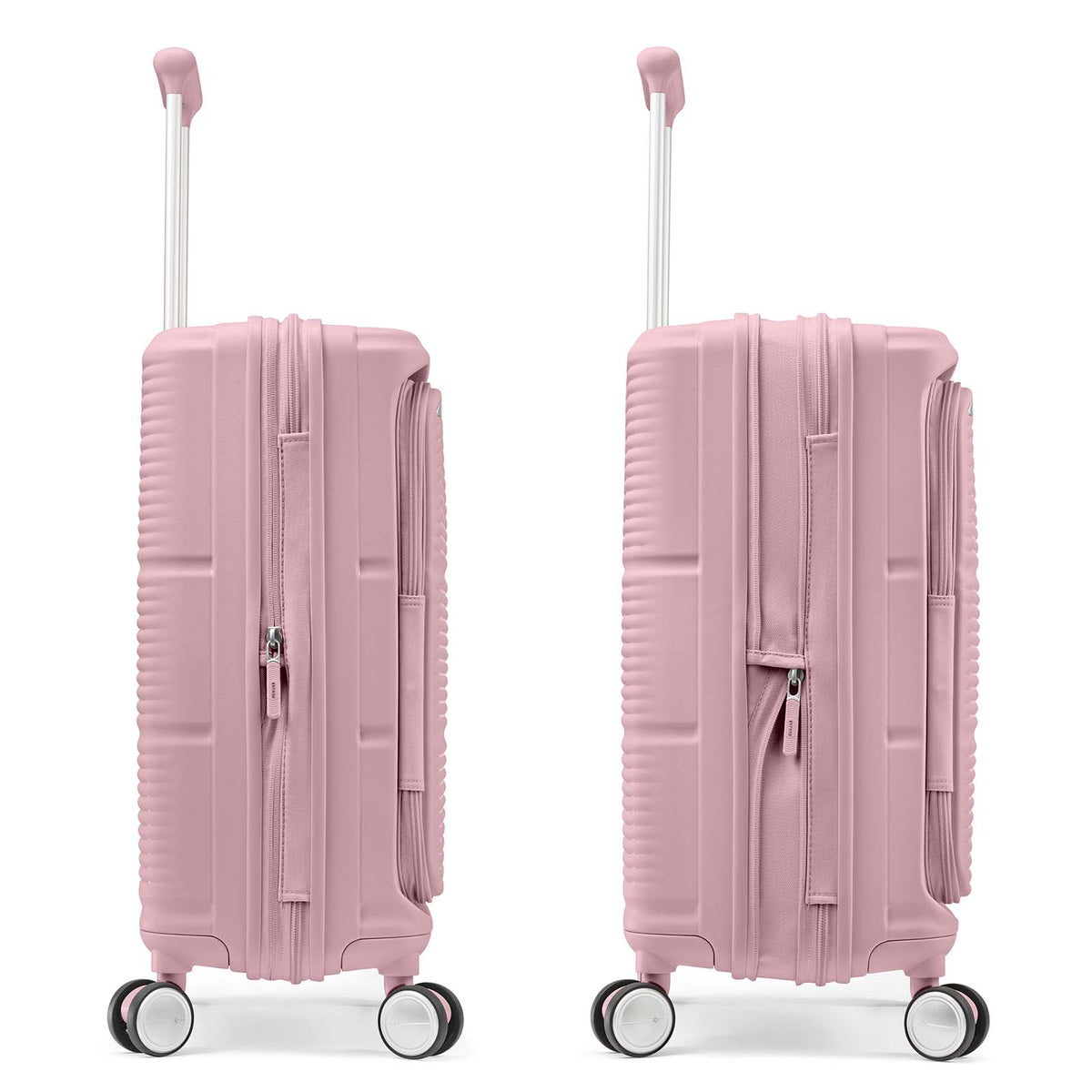 Samsonite-Paralux-55cm-Carry-On-Suitcase-Dusty-Pink-Expander
