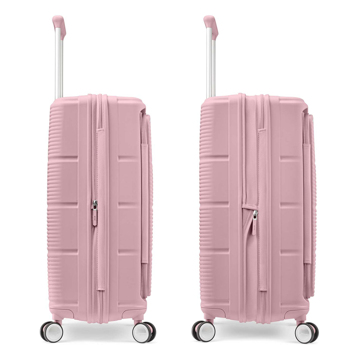 Samsonite-Paralux-67m-Suitcase-Dusty-Pink-Expanded