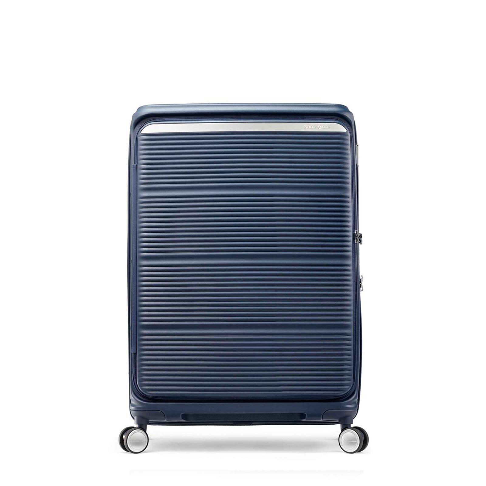 Samsonite-Paralux-75cm-Suitcase-Midnight-Navy-Front