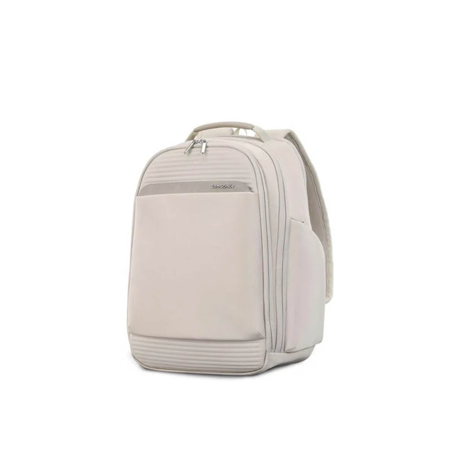 Samsonite-Paralux-Everyday-Backpack-Stone-Grey-Angle