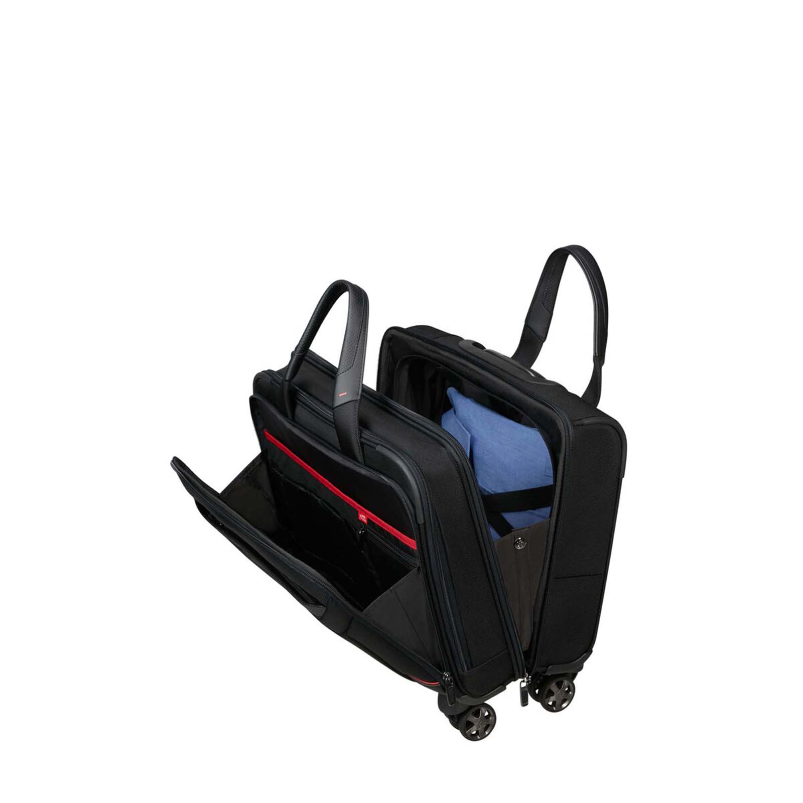 Samsonite-Pro-Dlx-6-15-Inch-Mobile-Office-Black-Open