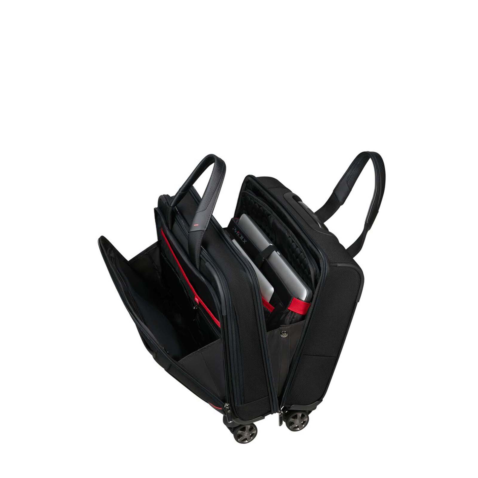 Samsonite-Pro-Dlx-6-15-Inch-Mobile-Office-Black-Open2