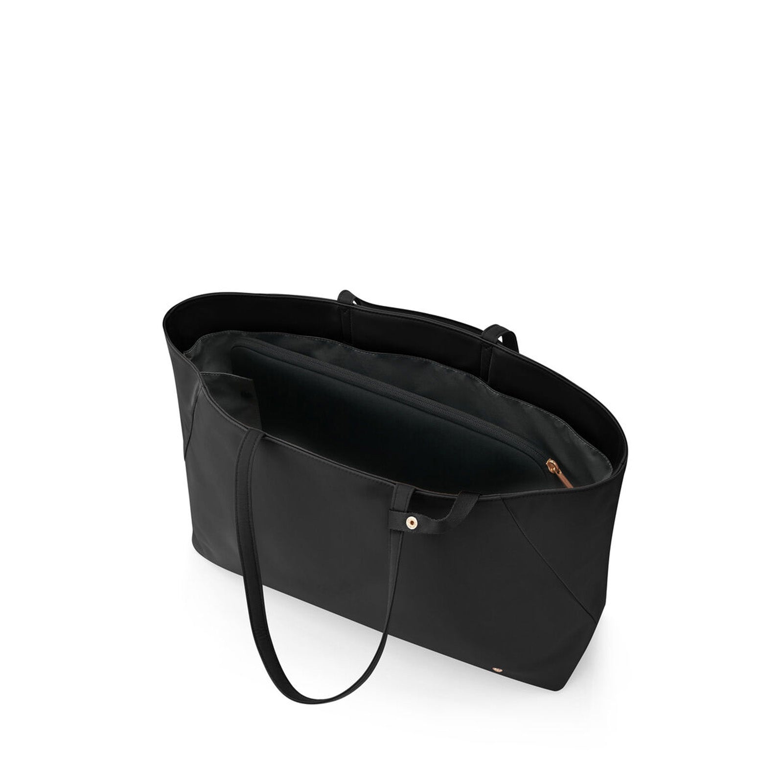 Samsonite-Valerie-14-Inch-Laptop-Tote-Bag-Black-Open