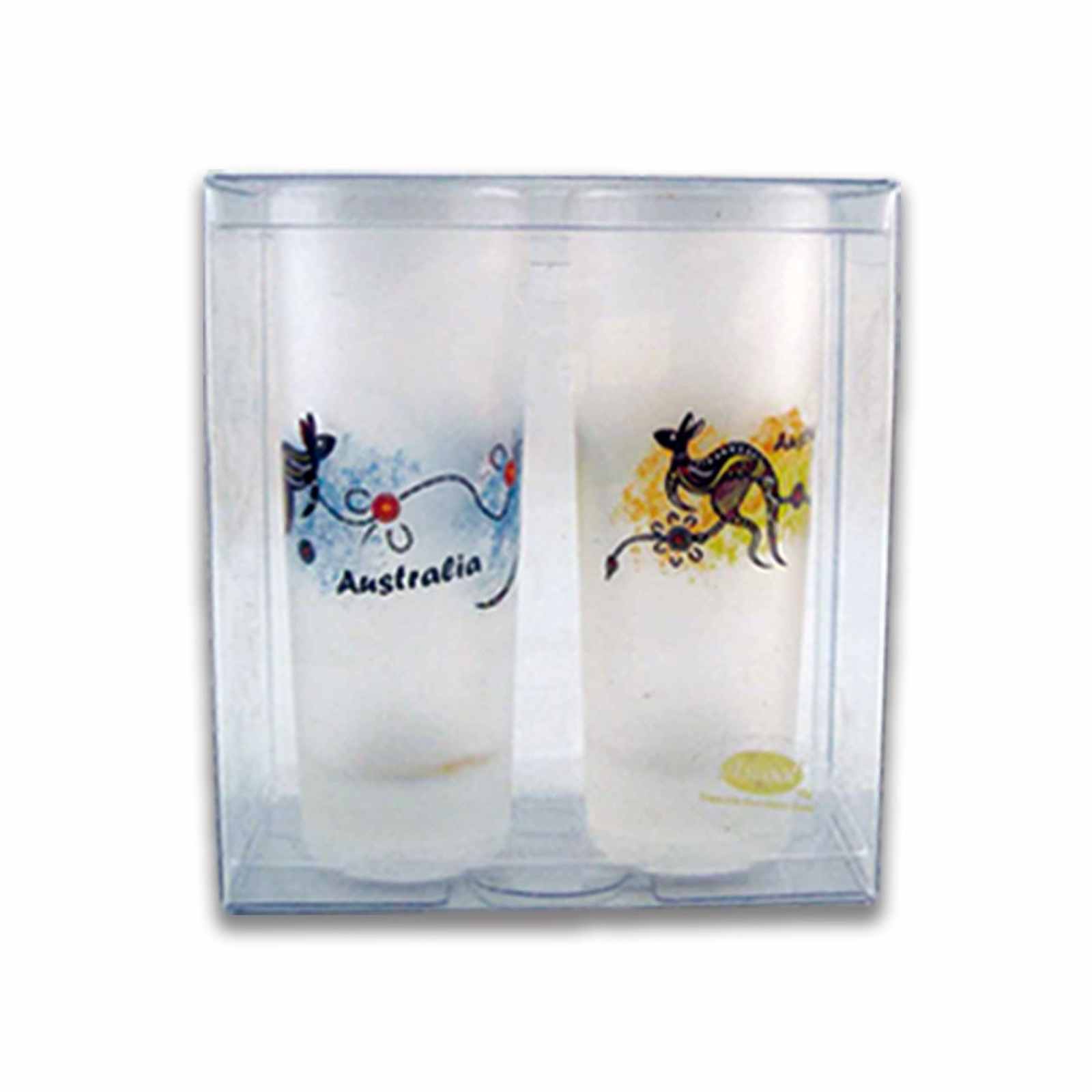 Shot-Glass-2-Pcs-Aboriginal-Kangaroo