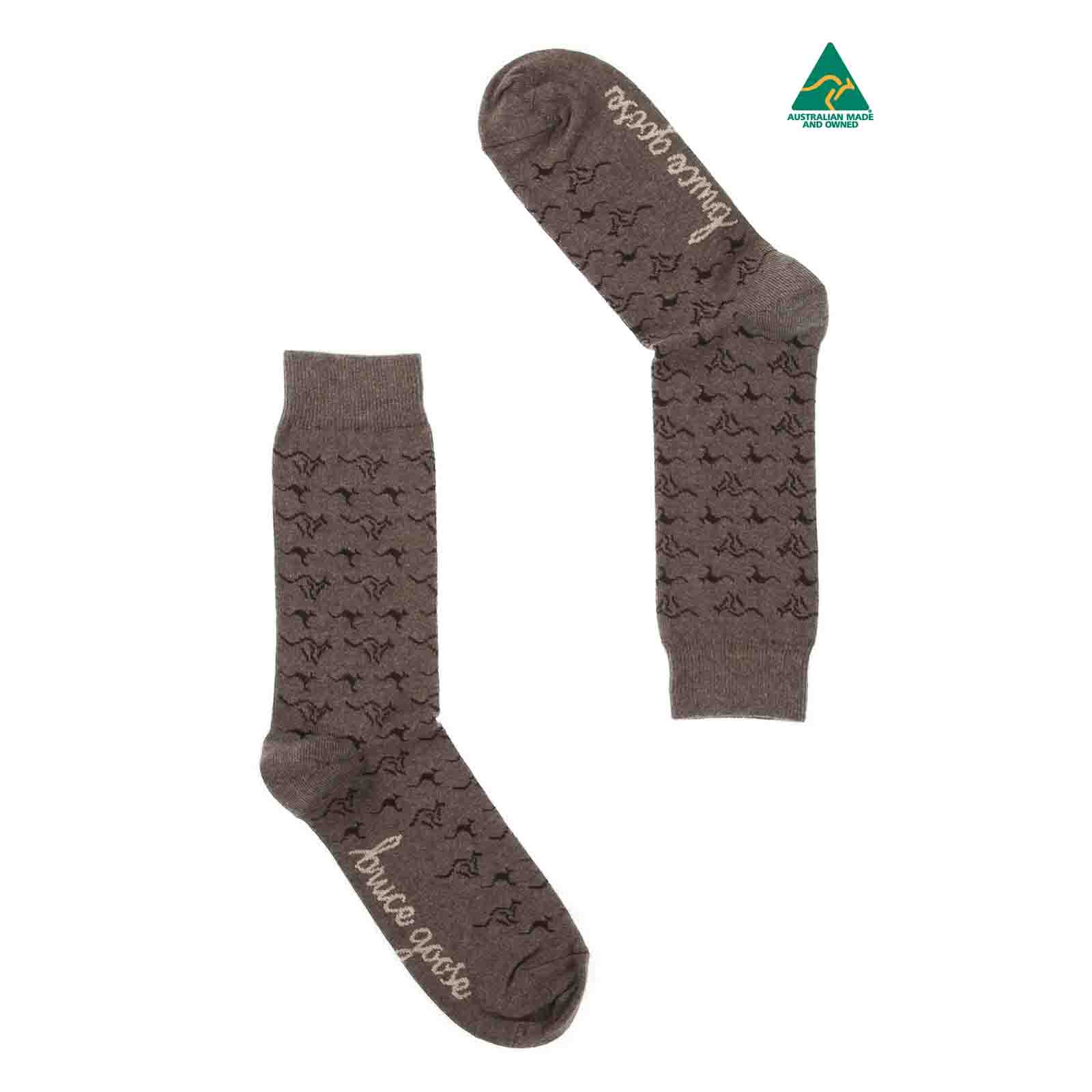 Socks-Kangaroo-Band-Charcoal-Marl