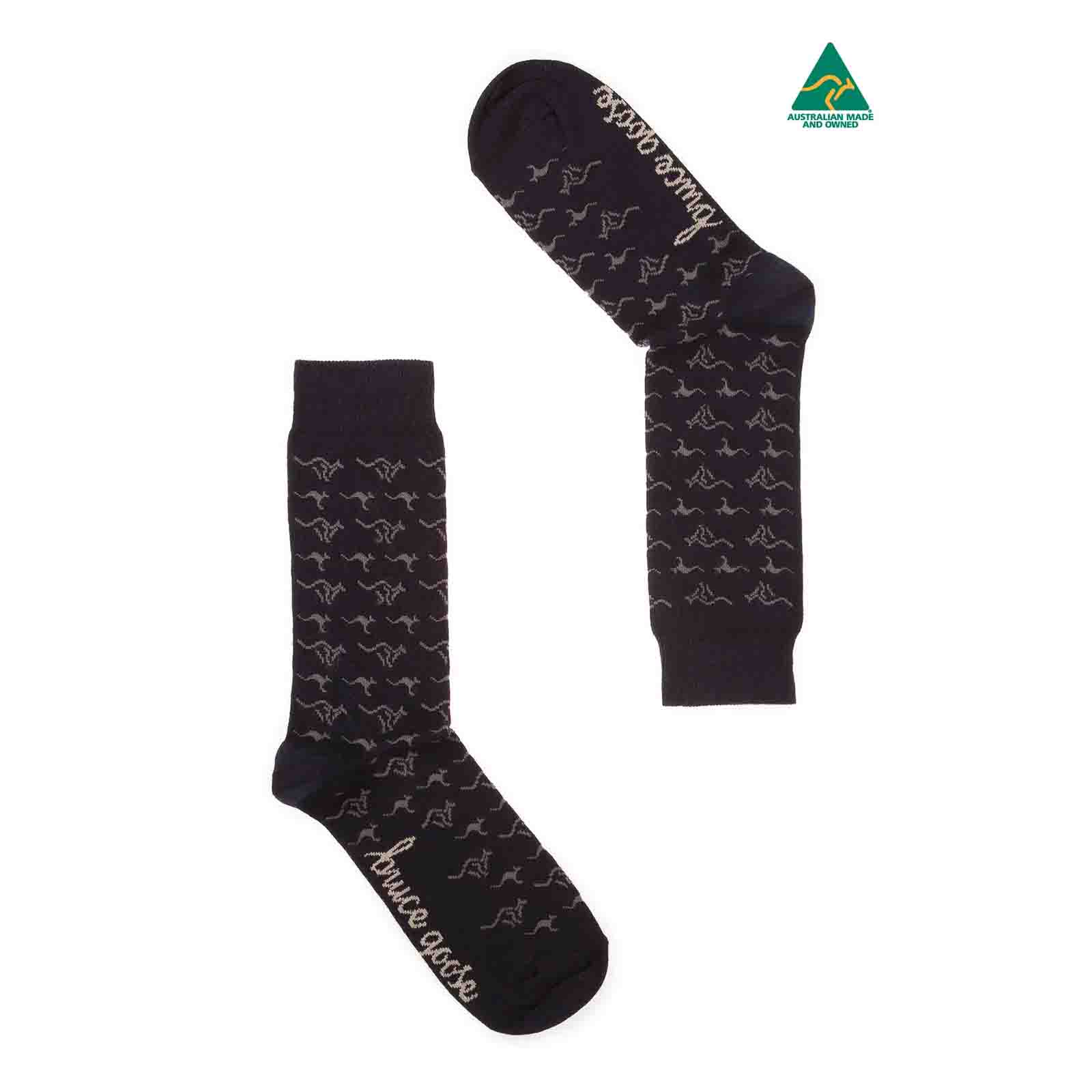 Socks-Kangaroo-Band-Navy-Pair