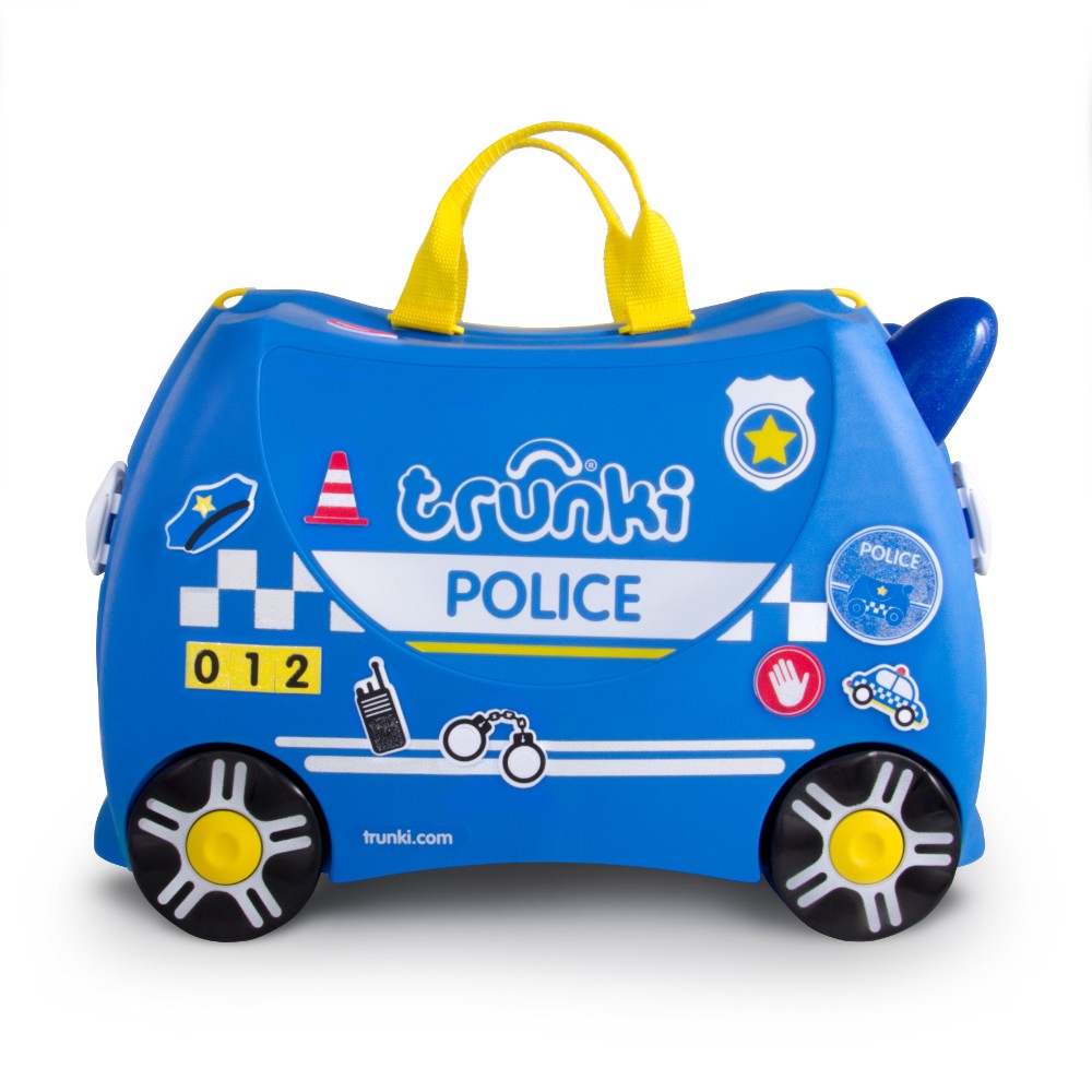 Trunki Ride On Luggage Percy Police Car