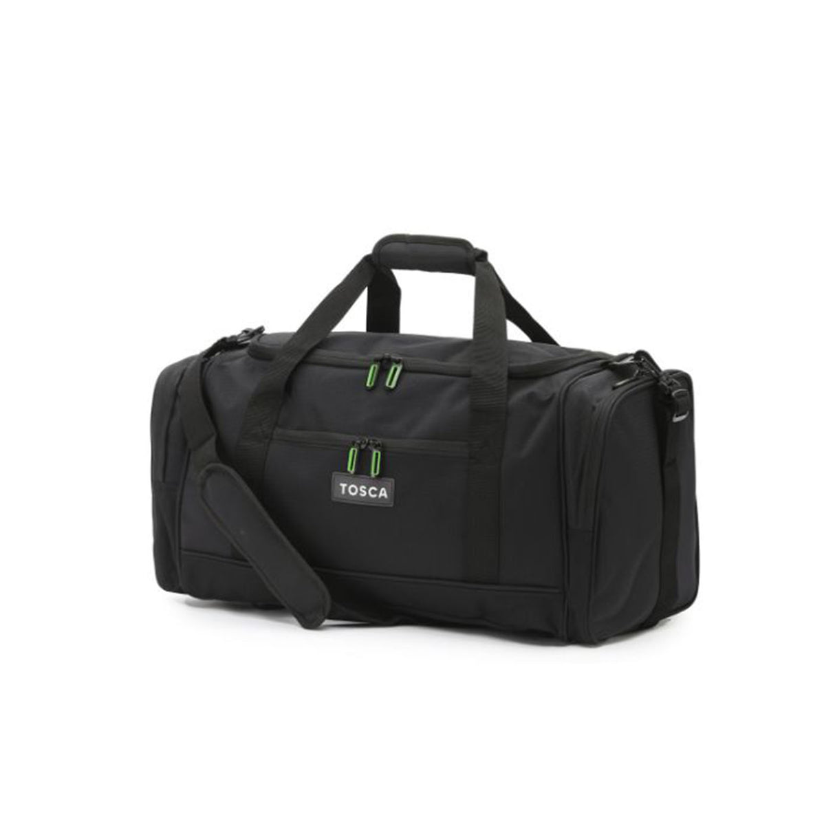Tosca-53cm-Sports-Duffel-Bag-Black-Angle