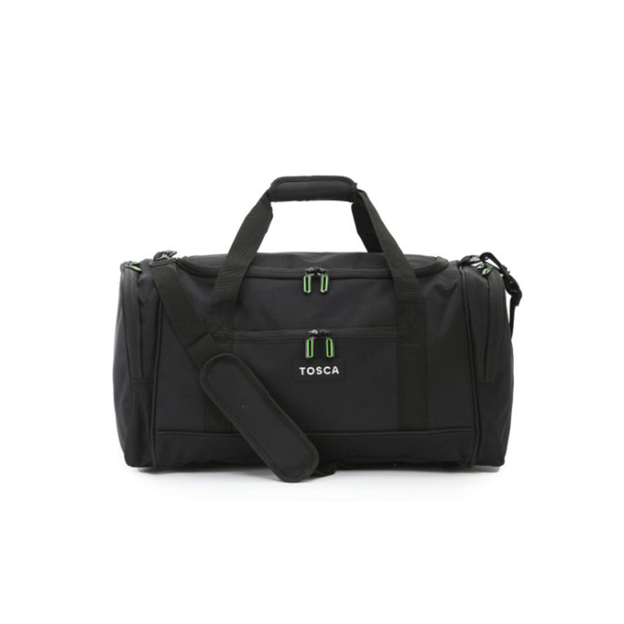 Tosca-53cm-Sports-Duffel-Bag-Black-Front