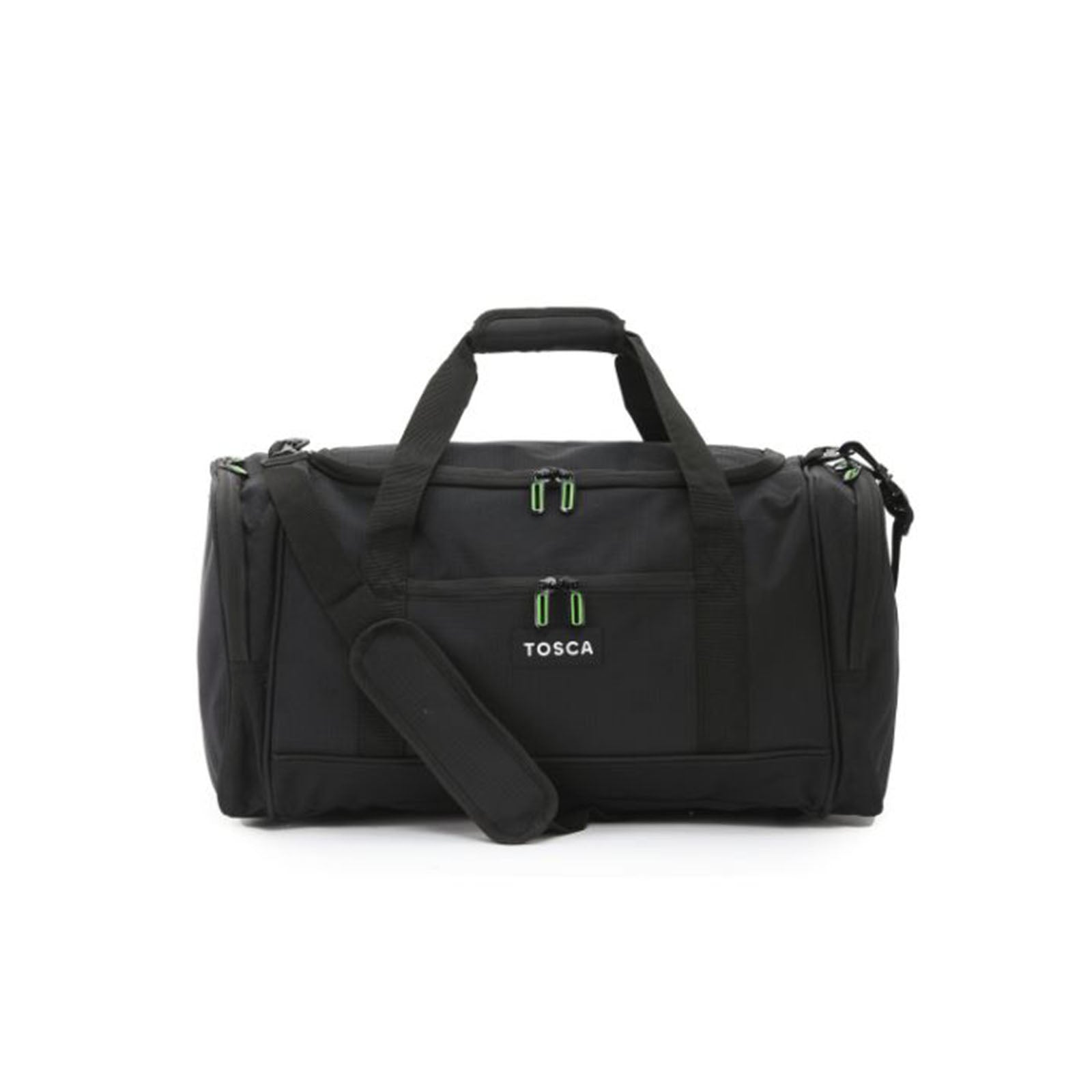 Tosca-53cm-Sports-Duffel-Bag-Black-Front