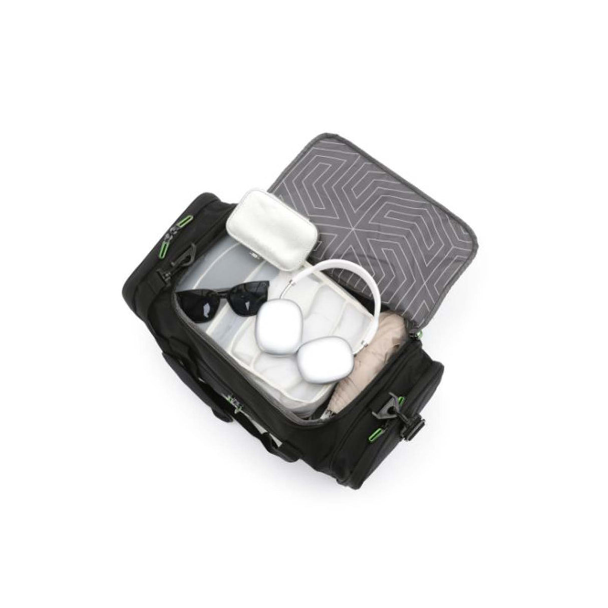 Tosca-53cm-Sports-Duffel-Bag-Black-Open