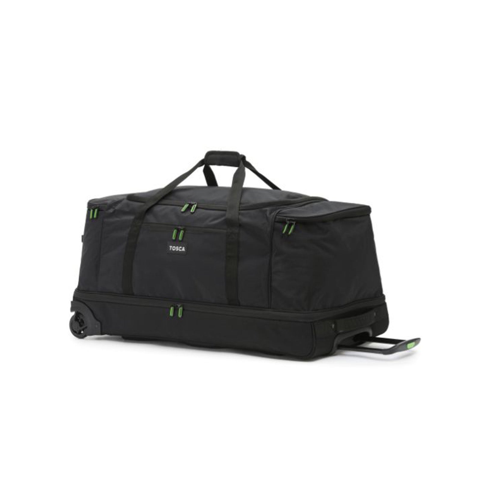 Tosca-70cm-Split-Duffel-Wheel-Bag-Black-Angle