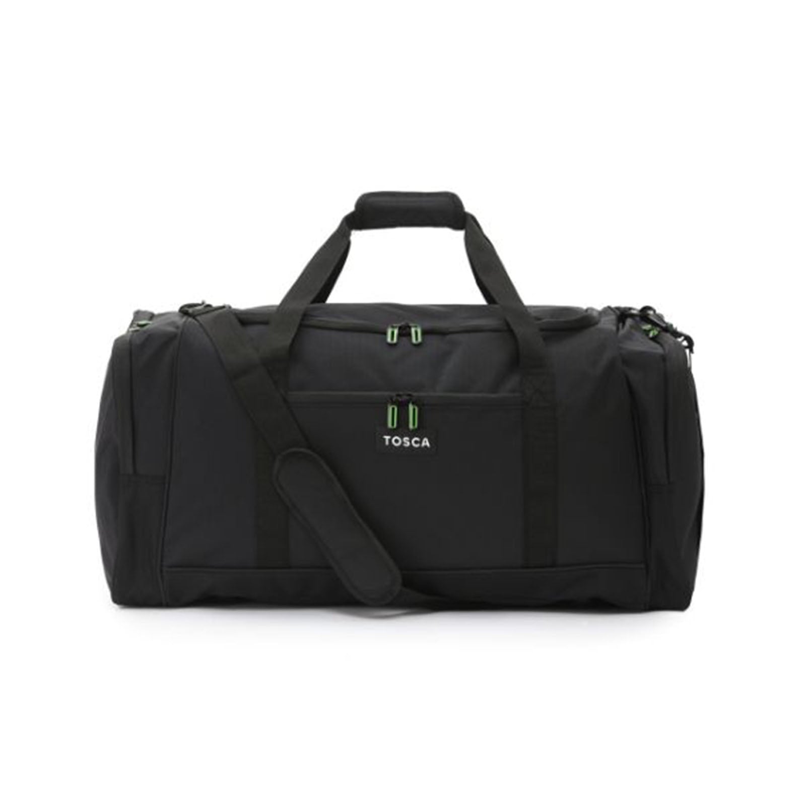 Tosca-70cm-Sports-Duffel-Bag-Black-Front