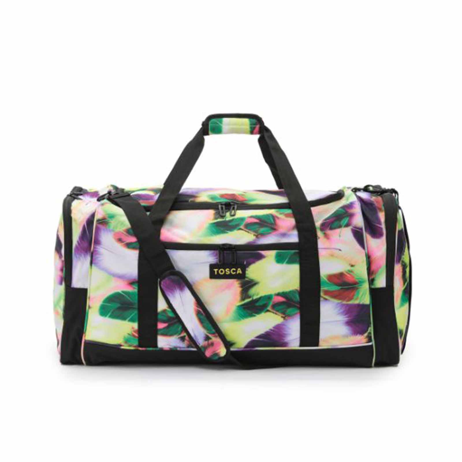 Tosca-70cm-Sports-Duffel-Bag-Feather-Front
