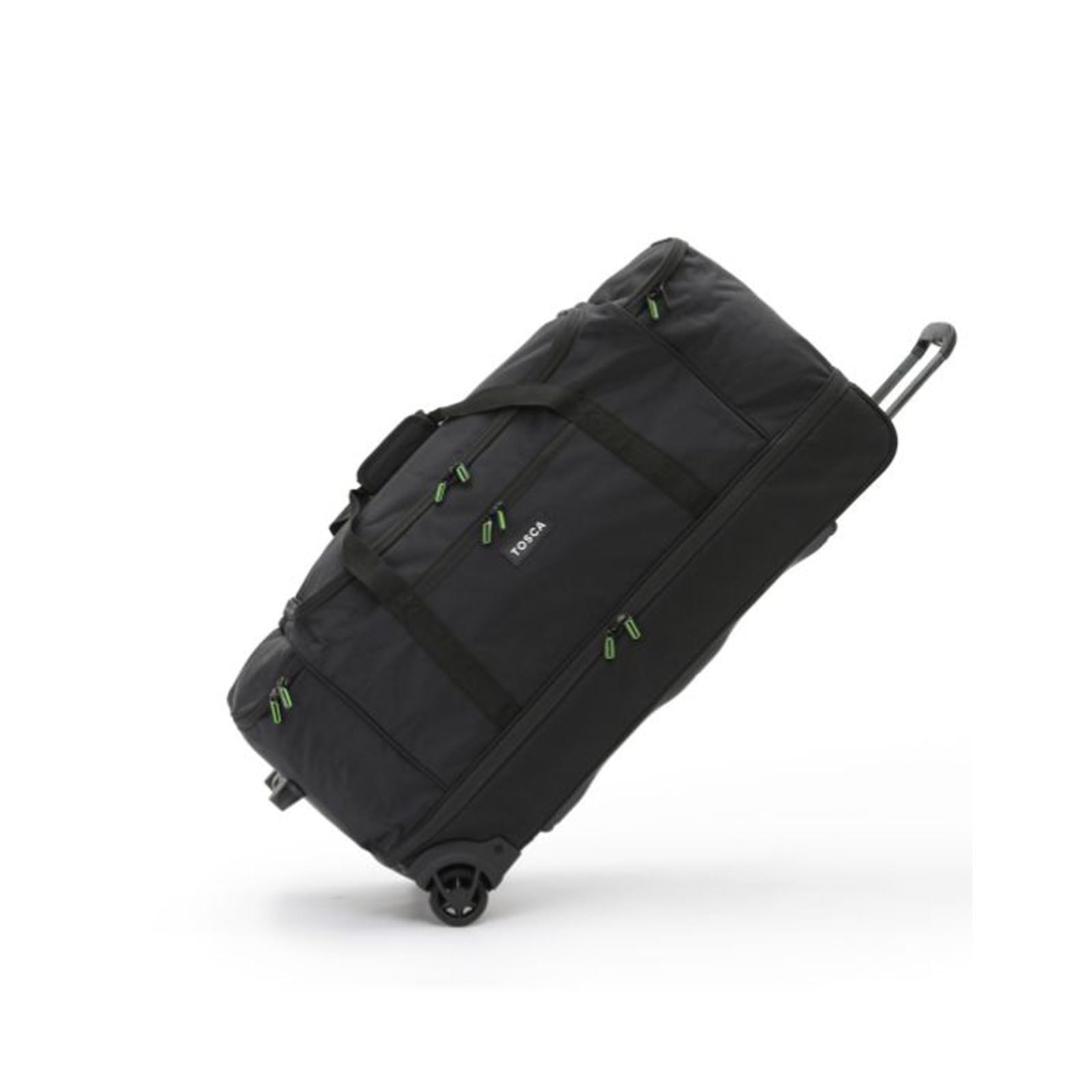 Tosca-85cm-Split-Duffel-Wheel-Bag-Black-Wheeled